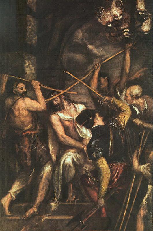  Titian Crowning with Thorns china oil painting image